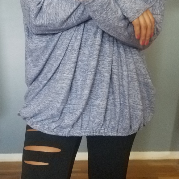 KNOTTED CUTOUT MARLED CUTOUT TOP - Picture 6 of 6